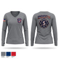 Big Stone Gap Women's Long Sleeve V-neck Shirt - 1