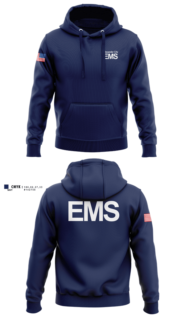 Hoodie, Alexander City EMS, EMS/EMT, Teamtime, Team time, sublimation, custom sports apparel, team uniforms, spirit wear, spiritwear, sports uniforms, custom shirts, team store, custom team store, fundraiser sports, apparel fundraiser