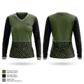 Anaconda Women's Long Sleeve V-neck Shirt - 1