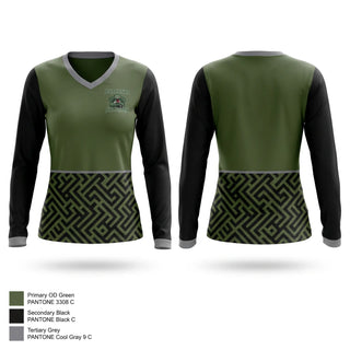 Womens Long Sleeve Vneck Shirt, Anaconda, Men's Basketball, Teamtime, Team time, sublimation, custom sports apparel, team uniforms, spirit wear, spiritwear, sports uniforms, custom shirts, team store, custom team store, fundraiser sports, apparel fundraiser