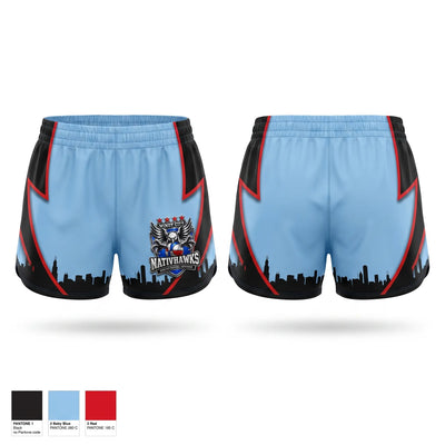 Windy City NativHawks Women's Shorts - 1