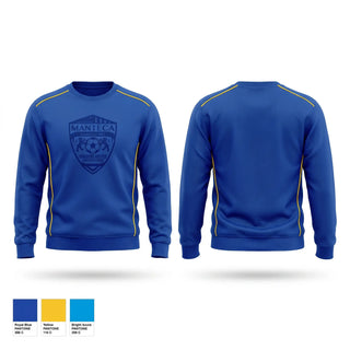 Crew Neck Sweatshirt, Rangers United, Women's Soccer, Teamtime, Team time, sublimation, custom sports apparel, team uniforms, spirit wear, spiritwear, sports uniforms, custom shirts, team store, custom team store, fundraiser sports, apparel fundraiser