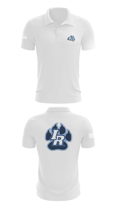 Indian River Wolves 97303805 Short Sleeve Performance Polo - 9