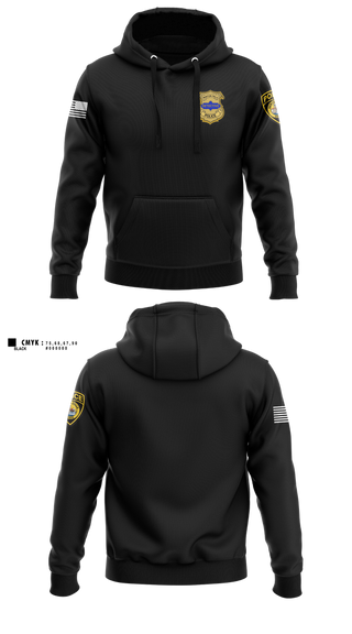 Hoodie, NEWTON FALLS POLICE DEPARTMENT, Police, Teamtime, Team time, sublimation, custom sports apparel, team uniforms, spirit wear, spiritwear, sports uniforms, custom shirts, team store, custom team store, fundraiser sports, apparel fundraiser