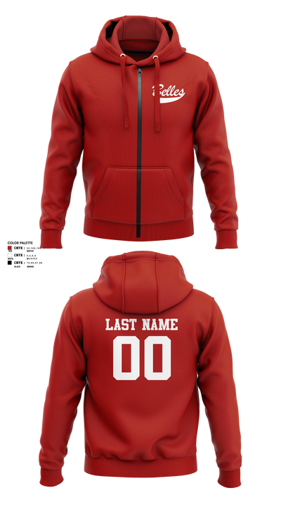 Bluegrass Lightning Belles Zip Hoodie - 15