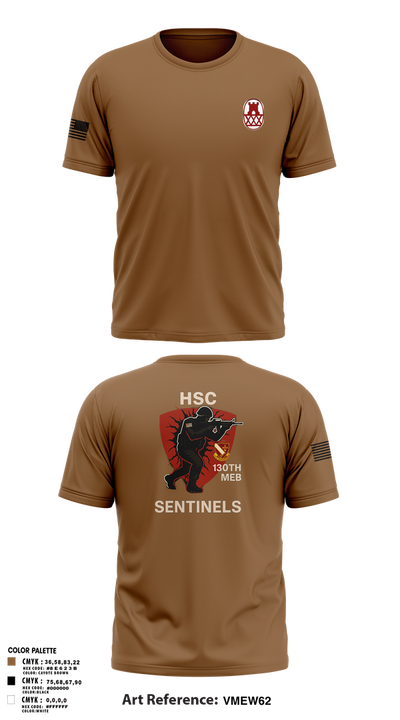 HSC 130th MEB 16353532 Old School Cotton Feel Shirt - 105