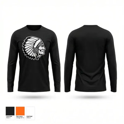 Apache Warriors 85657193 Long Sleeve Performance Shirt 2