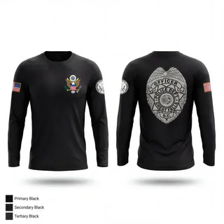 Long Sleeve Performance Shirt, Great Falls Police Department, Police, Teamtime, Team time, sublimation, custom sports apparel, team uniforms, spirit wear, spiritwear, sports uniforms, custom shirts, team store, custom team store, fundraiser sports, apparel fundraiser