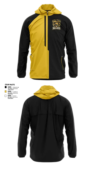 Windbreaker, Sipsey Valley Bears, Baseball, Teamtime, Team time, sublimation, custom sports apparel, team uniforms, spirit wear, spiritwear, sports uniforms, custom shirts, team store, custom team store, fundraiser sports, apparel fundraiser