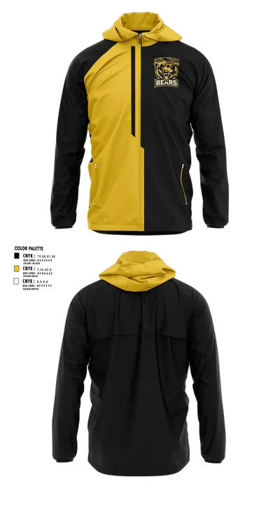 Sipsey Valley Bears 65178643 Windbreaker - 2