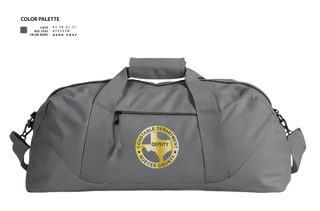 Duffle Bag, Nueces County Constable PCT4, , Teamtime, Team time, sublimation, custom sports apparel, team uniforms, spirit wear, spiritwear, sports uniforms, custom shirts, team store, custom team store, fundraiser sports, apparel fundraiser