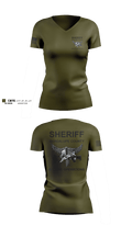 Guadalupe County SWAT 67708062 Women's Short Sleeve V-neck Shirt - 4