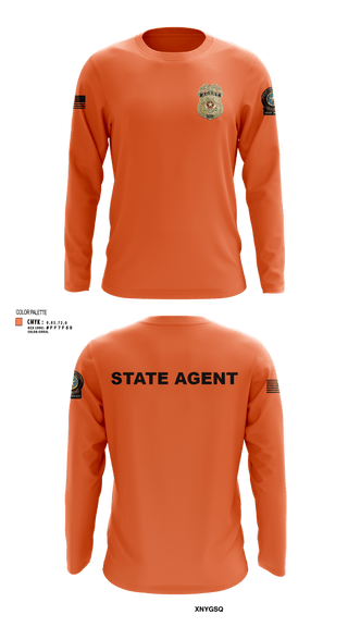 Long Sleeve Performance Shirt, 8TH DA DTF MCU, Police, Teamtime, Team time, sublimation, custom sports apparel, team uniforms, spirit wear, spiritwear, sports uniforms, custom shirts, team store, custom team store, fundraiser sports, apparel fundraiser