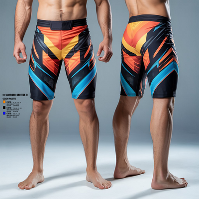 Xtreme Brazilian Jiu Jitsu 9348436 Fight Shorts - 2