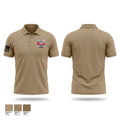 CRAWFORD FIRE Short Sleeve Performance Polo - 1
