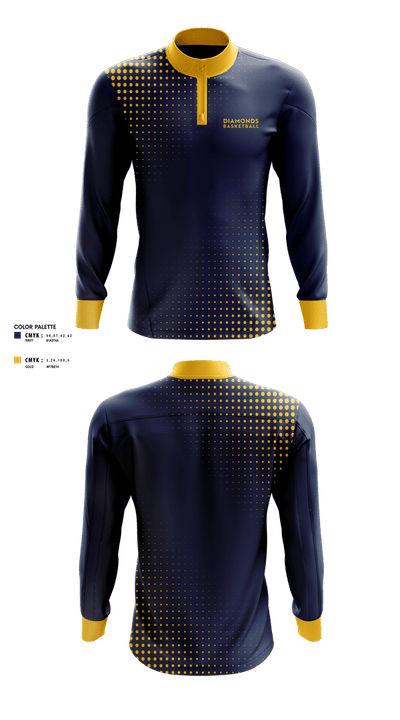 DIAMONDS 49682025 Quarter Zip Jacket - 1