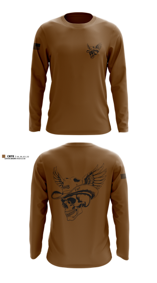 Long Sleeve Performance Shirt, HHB FMT, Army, Teamtime, Team time, sublimation, custom sports apparel, team uniforms, spirit wear, spiritwear, sports uniforms, custom shirts, team store, custom team store, fundraiser sports, apparel fundraiser