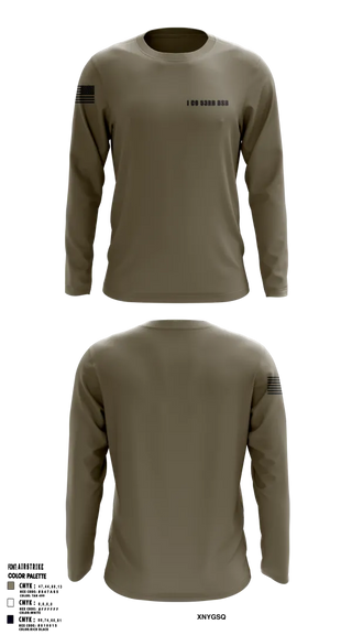 Long Sleeve Performance Shirt, I Co 53rd BSB, National Guard, Teamtime, Team time, sublimation, custom sports apparel, team uniforms, spirit wear, spiritwear, sports uniforms, custom shirts, team store, custom team store, fundraiser sports, apparel fundraiser