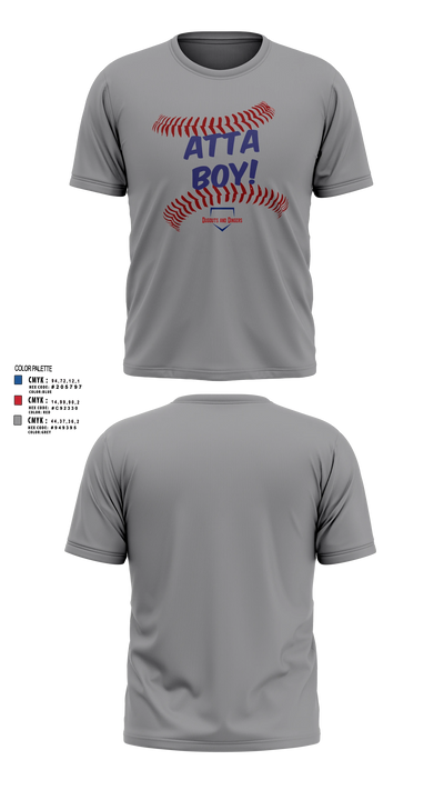 Dugouts and Dingers Short Sleeve Performance Shirt - 25