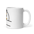 Brookville High School Band 14295202 White Glossy Mug - Large