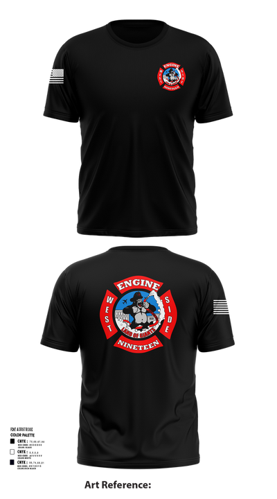 Station 19 Short Sleeve Performance Shirt - 101