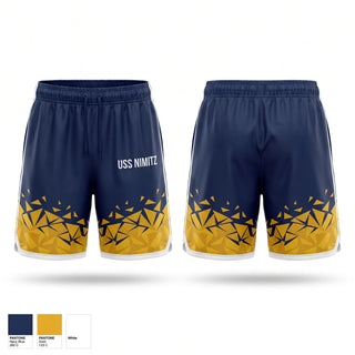 Athletic Shorts With Pockets, USS NIMITZ, Men's Soccer, Teamtime, Team time, sublimation, custom sports apparel, team uniforms, spirit wear, spiritwear, sports uniforms, custom shirts, team store, custom team store, fundraiser sports, apparel fundraiser