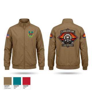 Windbreaker, Charlie Company 2-162, Army, Teamtime, Team time, sublimation, custom sports apparel, team uniforms, spirit wear, spiritwear, sports uniforms, custom shirts, team store, custom team store, fundraiser sports, apparel fundraiser