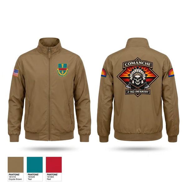 Windbreaker, Charlie Company 2-162, Army, Teamtime, Team time, sublimation, custom sports apparel, team uniforms, spirit wear, spiritwear, sports uniforms, custom shirts, team store, custom team store, fundraiser sports, apparel fundraiser
