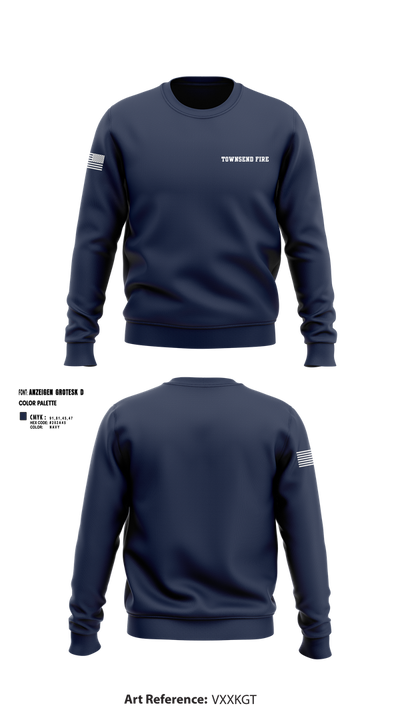 Townsend Fire 89948287 Crew Neck Sweatshirt - 1