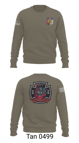 Crew Neck Sweatshirt, Truck 35, , Teamtime, Team time, sublimation, custom sports apparel, team uniforms, spirit wear, spiritwear, sports uniforms, custom shirts, team store, custom team store, fundraiser sports, apparel fundraiser