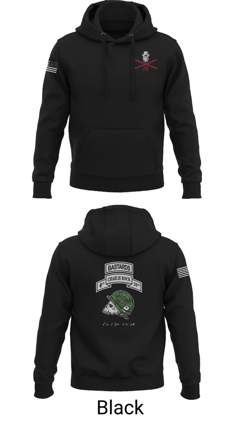 Hoodie, Charlie Rock, 4-31 IN, 2IBCT, 10MTN, , Teamtime, Team time, sublimation, custom sports apparel, team uniforms, spirit wear, spiritwear, sports uniforms, custom shirts, team store, custom team store, fundraiser sports, apparel fundraiser