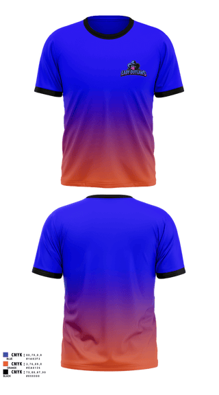 Short Sleeve Performance Shirt, South Kentucky Outlaws, , Teamtime, Team time, sublimation, custom sports apparel, team uniforms, spirit wear, spiritwear, sports uniforms, custom shirts, team store, custom team store, fundraiser sports, apparel fundraiser