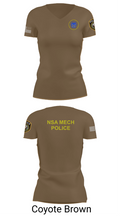 NSA Mechanicsburg 84971329 Women's Short Sleeve V-neck Shirt - 8