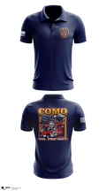 Como Volunteer Fire Department 64054761 Short Sleeve Performance Polo - 5