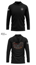 Great Notch Fire Company #4 Long Sleeve Hooded Sun Shirt - 11