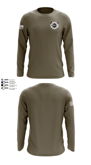 Long Sleeve Performance Shirt, Camp, Fire Department, Teamtime, Team time, sublimation, custom sports apparel, team uniforms, spirit wear, spiritwear, sports uniforms, custom shirts, team store, custom team store, fundraiser sports, apparel fundraiser