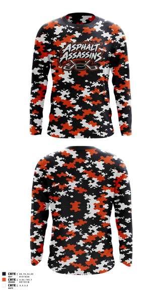 Long Sleeve Performance Shirt, Renegades, Ice Hockey, Teamtime, Team time, sublimation, custom sports apparel, team uniforms, spirit wear, spiritwear, sports uniforms, custom shirts, team store, custom team store, fundraiser sports, apparel fundraiser