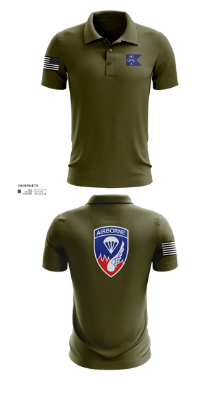Short Sleeve Performance Polo, 187 infantry, , Teamtime, Team time, sublimation, custom sports apparel, team uniforms, spirit wear, spiritwear, sports uniforms, custom shirts, team store, custom team store, fundraiser sports, apparel fundraiser