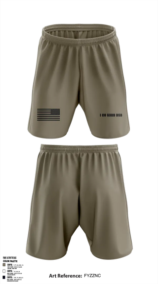Athletic Shorts With Pockets, I Co 53rd BSB, National Guard, Teamtime, Team time, sublimation, custom sports apparel, team uniforms, spirit wear, spiritwear, sports uniforms, custom shirts, team store, custom team store, fundraiser sports, apparel fundraiser