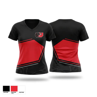 Womens Short Sleeve Vneck Shirt, Uprep, Women's Basketball, Teamtime, Team time, sublimation, custom sports apparel, team uniforms, spirit wear, spiritwear, sports uniforms, custom shirts, team store, custom team store, fundraiser sports, apparel fundraiser