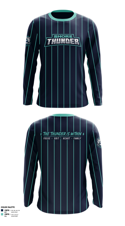 Shore Thunder Long Sleeve Performance Shirt 2