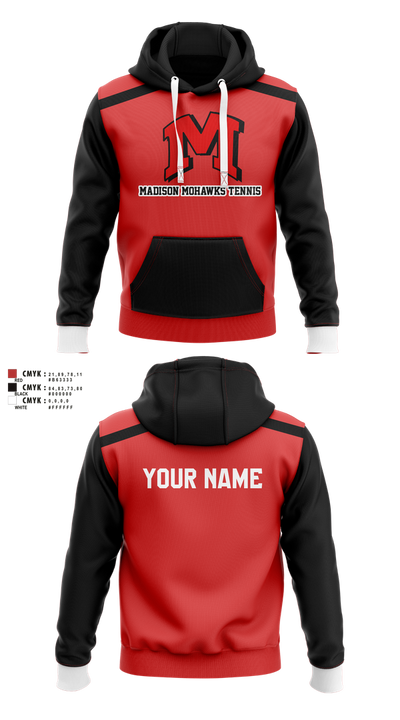Madison Panthers Tennis 75721696 Hoodie - 2