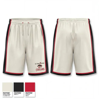 Cougars 97589637 Mens Reversible Basketball Shorts - 1