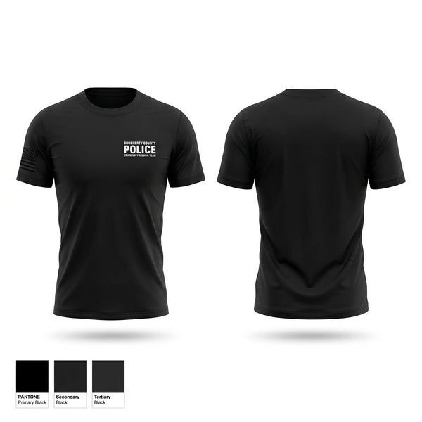 Short Sleeve Performance Shirt, Dougherty County Police Crime Suppression Team, Police, Teamtime, Team time, sublimation, custom sports apparel, team uniforms, spirit wear, spiritwear, sports uniforms, custom shirts, team store, custom team store, fundraiser sports, apparel fundraiser