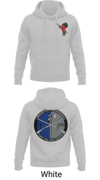 Hoodie, 1-149th HHC Medic section, Army, Teamtime, Team time, sublimation, custom sports apparel, team uniforms, spirit wear, spiritwear, sports uniforms, custom shirts, team store, custom team store, fundraiser sports, apparel fundraiser