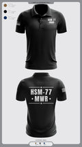 HSM-77 MWR 54616922 Short Sleeve Performance Polo - 2