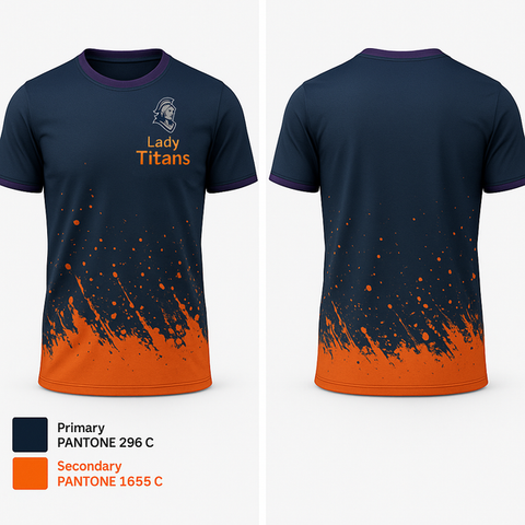 Short Sleeve Performance Shirt, Lady Titans, Softball, Teamtime, Team time, sublimation, custom sports apparel, team uniforms, spirit wear, spiritwear, sports uniforms, custom shirts, team store, custom team store, fundraiser sports, apparel fundraiser