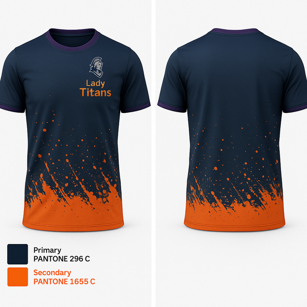 Short Sleeve Performance Shirt, Lady Titans, Softball, Teamtime, Team time, sublimation, custom sports apparel, team uniforms, spirit wear, spiritwear, sports uniforms, custom shirts, team store, custom team store, fundraiser sports, apparel fundraiser