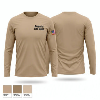 Long Sleeve Performance Shirt, Augusta Fire Dept., Fire Department, Teamtime, Team time, sublimation, custom sports apparel, team uniforms, spirit wear, spiritwear, sports uniforms, custom shirts, team store, custom team store, fundraiser sports, apparel fundraiser