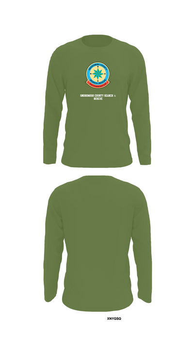 Snohomish County Search & Rescue Long Sleeve Performance Shirt 23